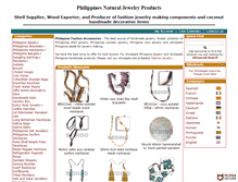 Tablet Screenshot of philippinejewelry.com